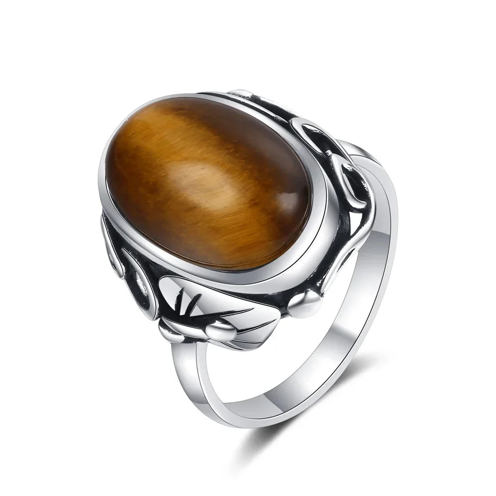 Desert Bloom Turquoise Ring – A Statement of Earthy Elegance